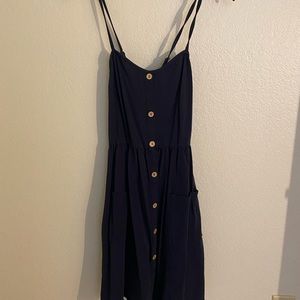 Navy summer dress